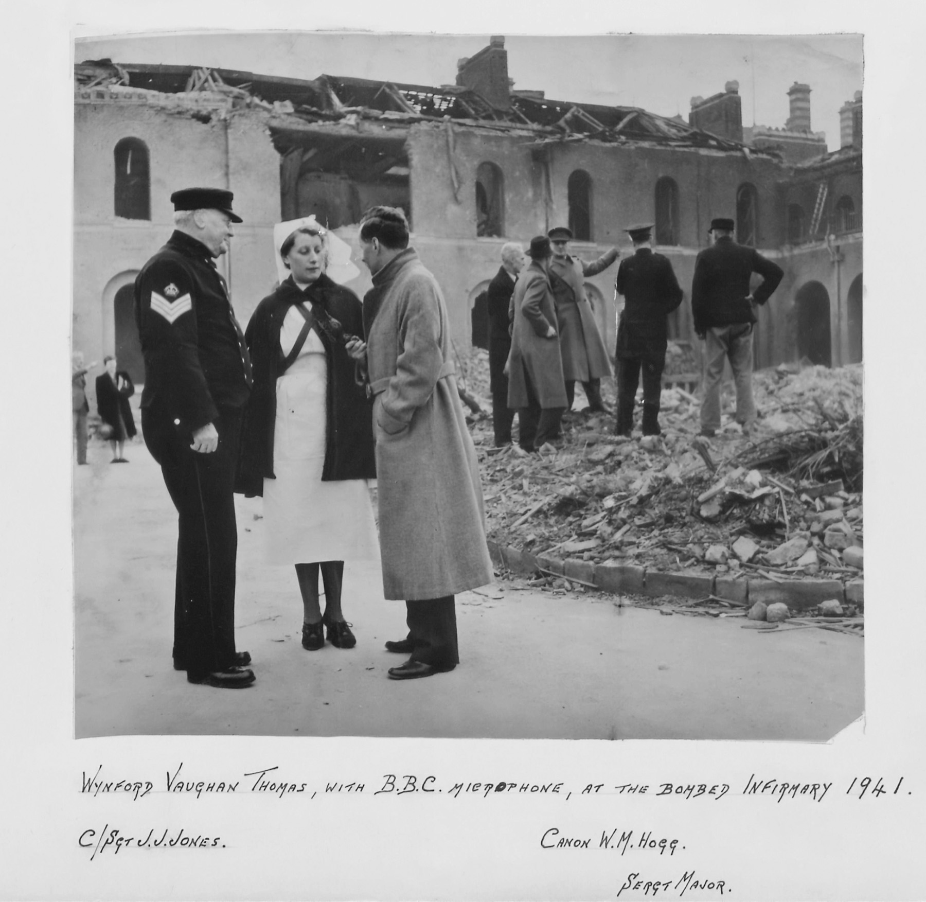 Destruction of the Infirmary, 16 April 1941