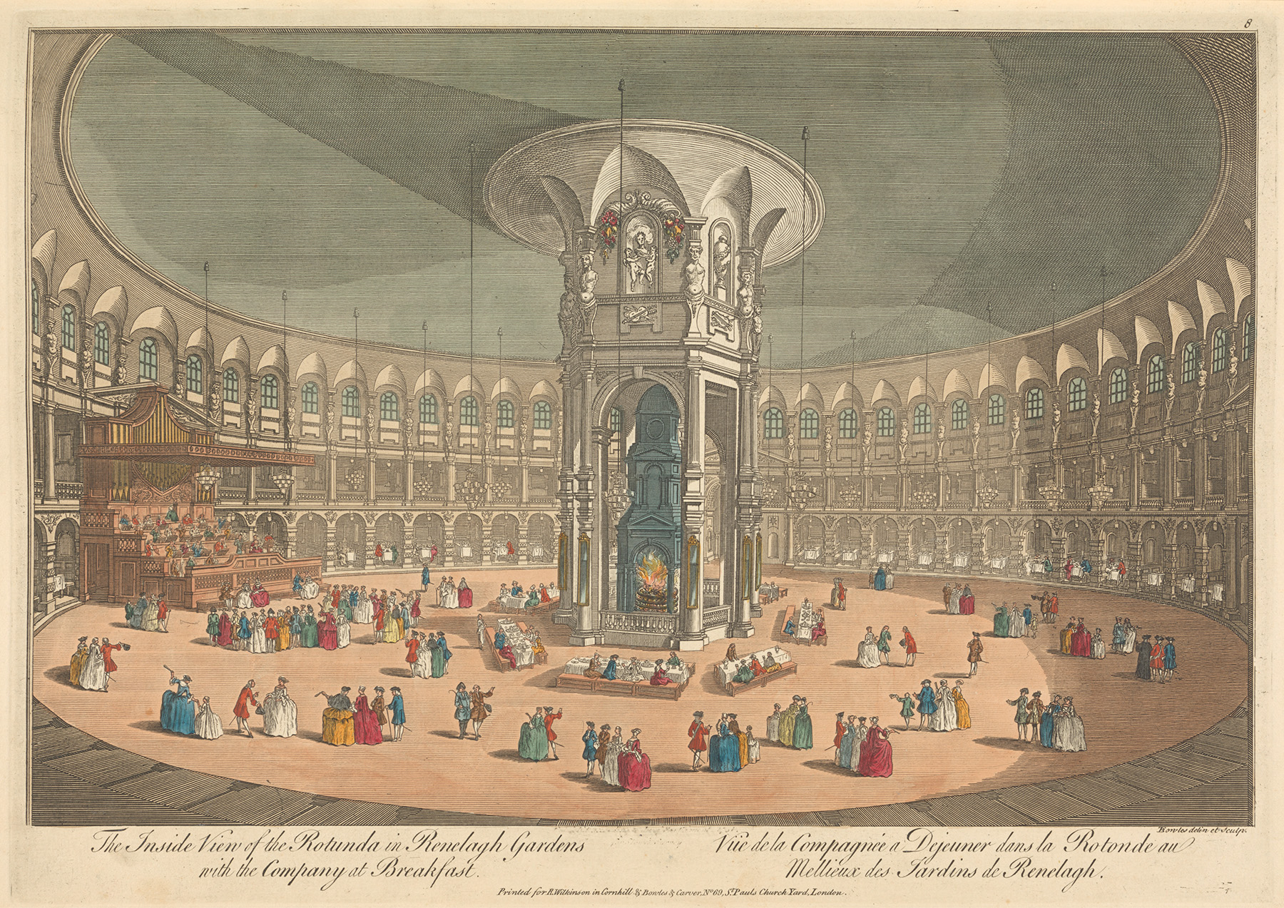 ‘An Inside View of the Rotundo in Ranelagh Gardens’, by Nathaniel Parr, active 1742–1751. Yale Center for British Art