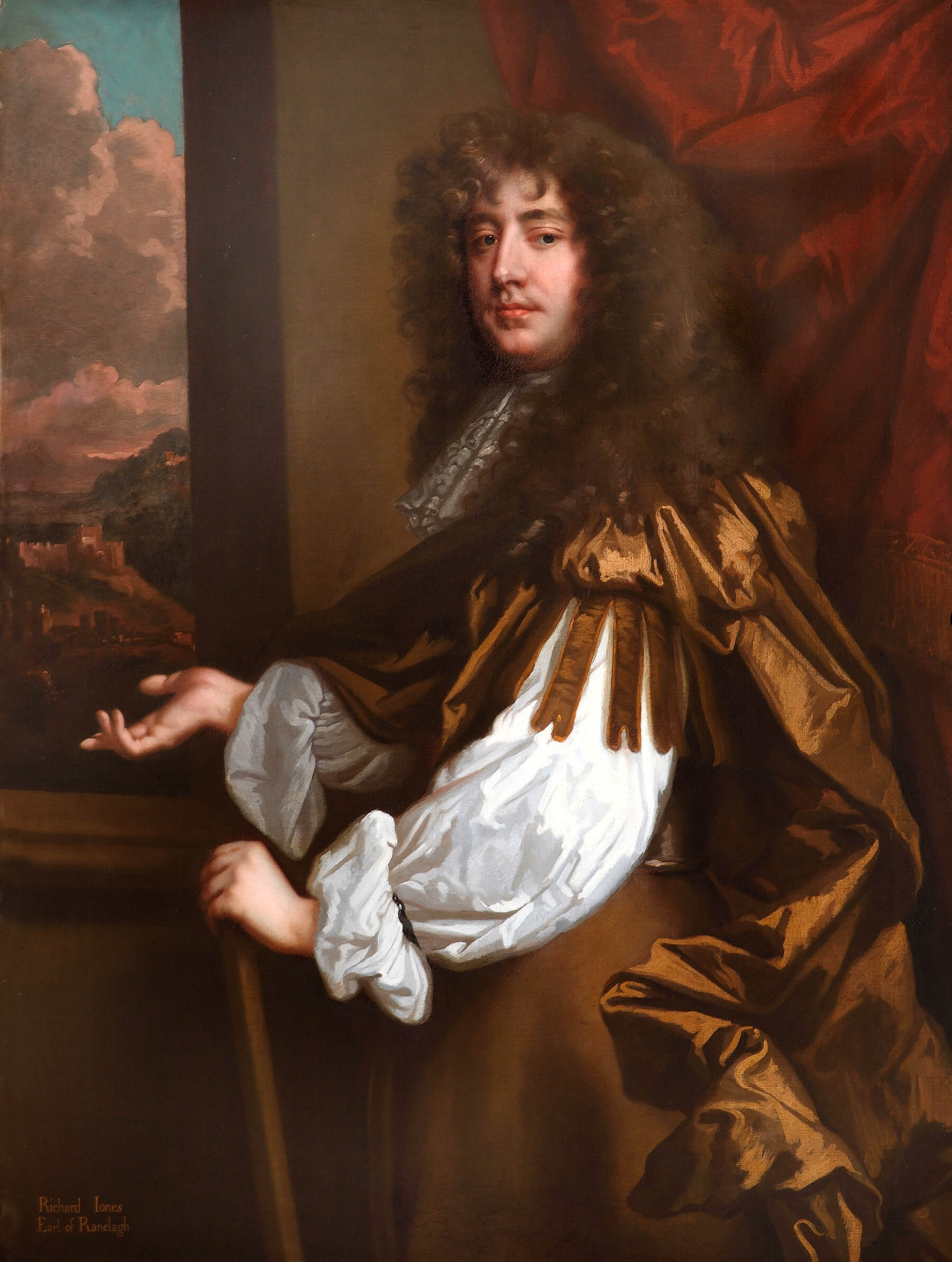 Richard Jones, Earl of Ranelagh, from studio of Peter Lely (1618-1680)