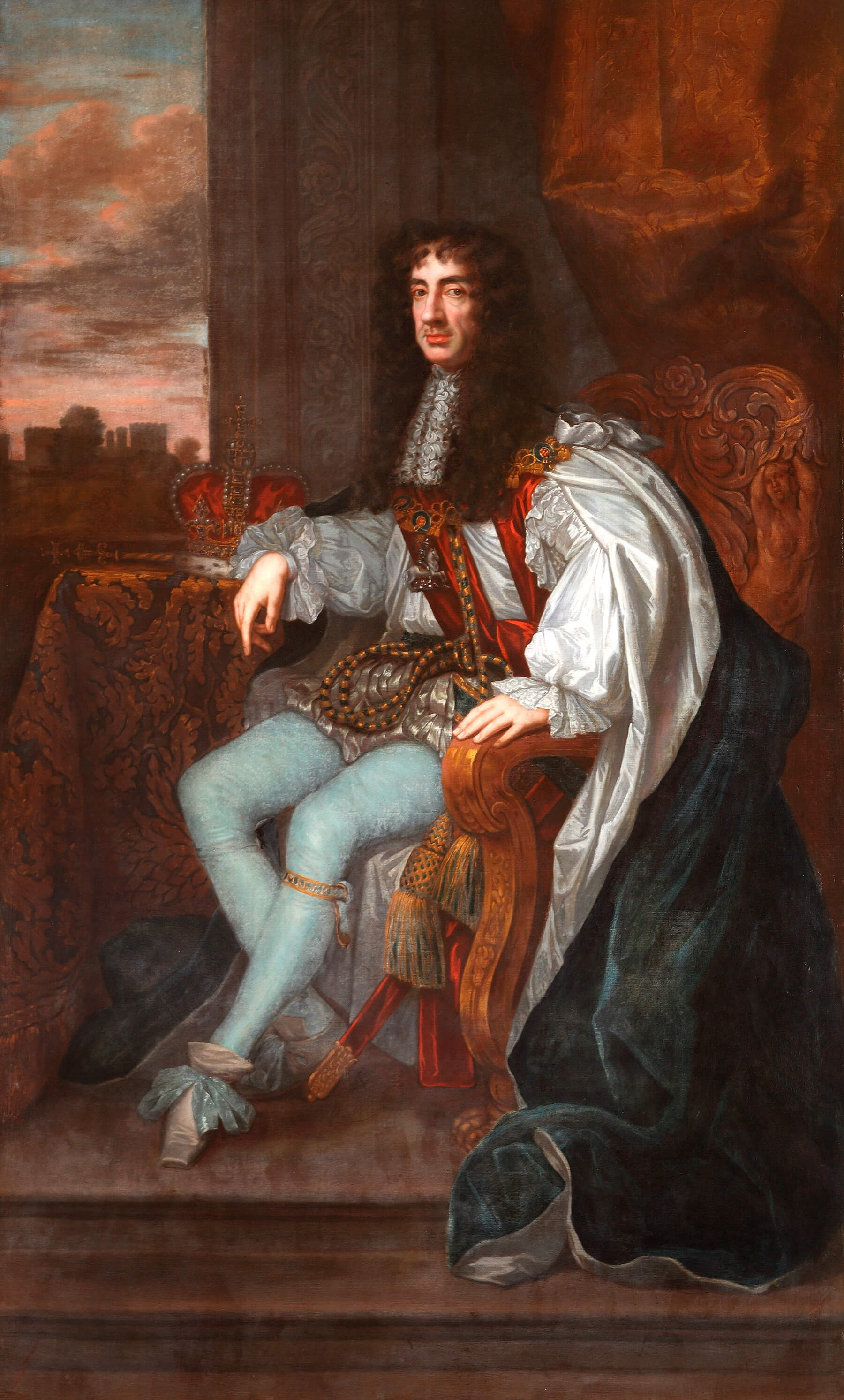 Charles II, from the studio of Peter Lely (1618-1680) 