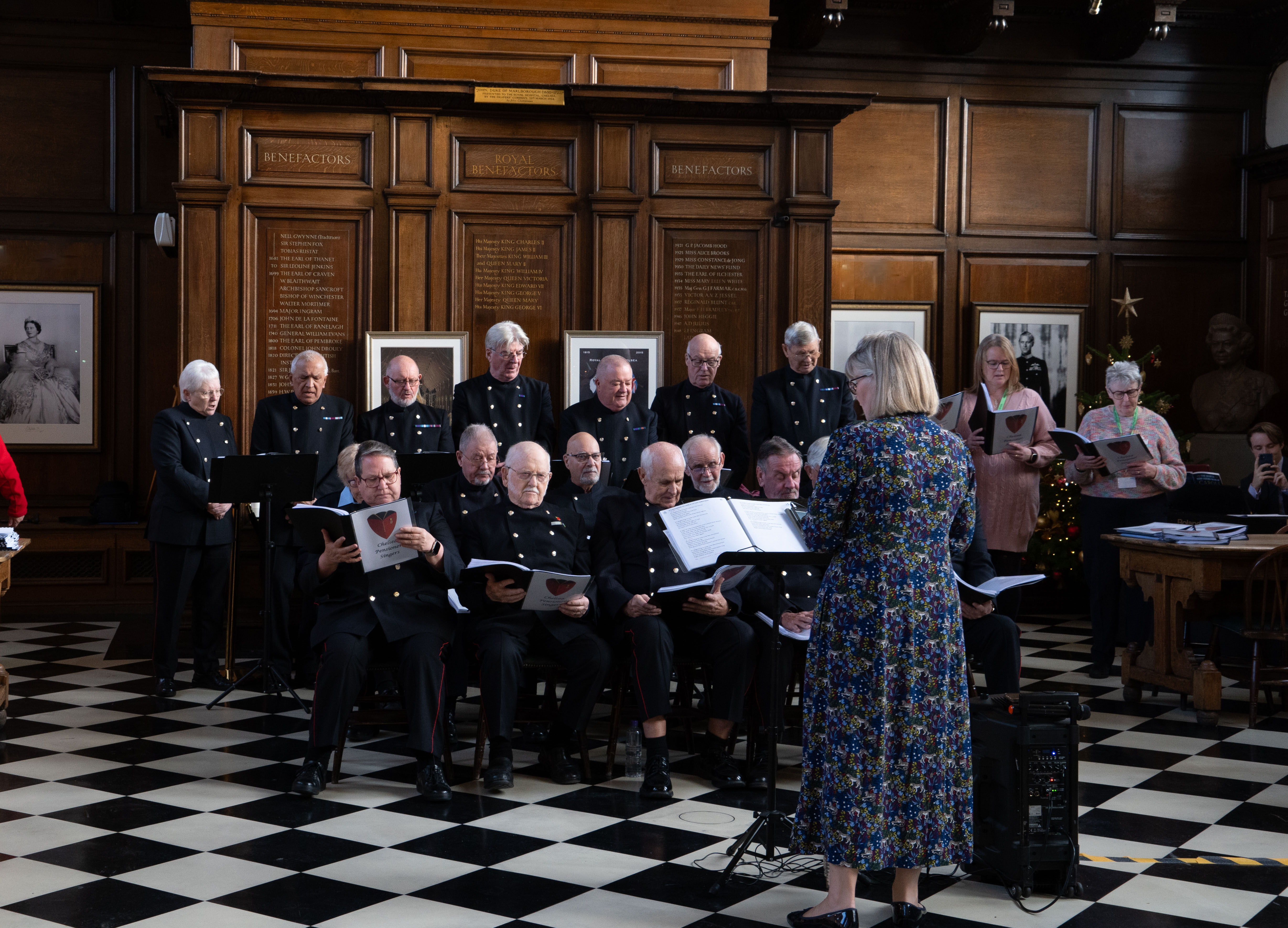 Chelsea Pensioner singing group