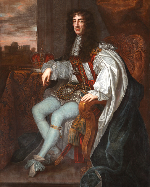 A historic painting of Christopher Wren