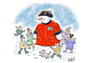 Snowman Christmas Card