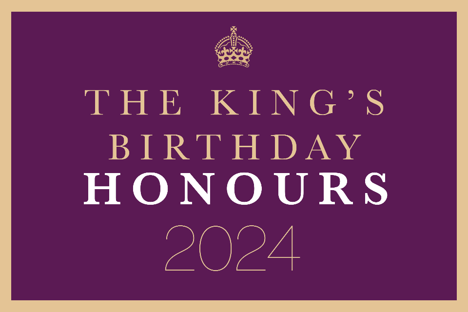 King's Birthday Honours 2024