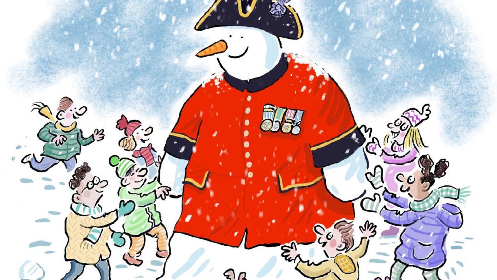 Snowman Christmas Card