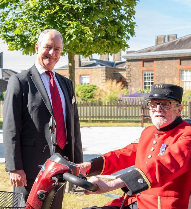 David Richmond CBE, CEO, Royal Hospital Chelsea