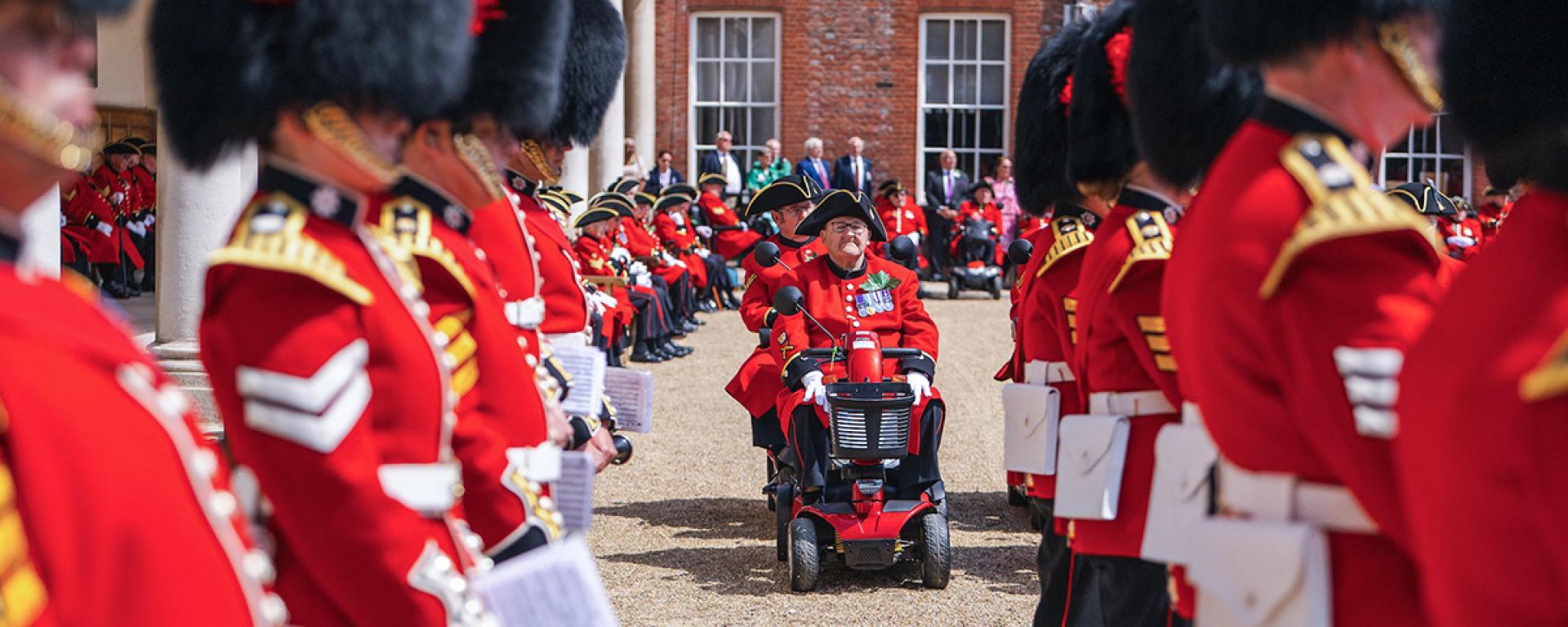 Support the Mobility Appeal at the Royal Hospital Chelsea.