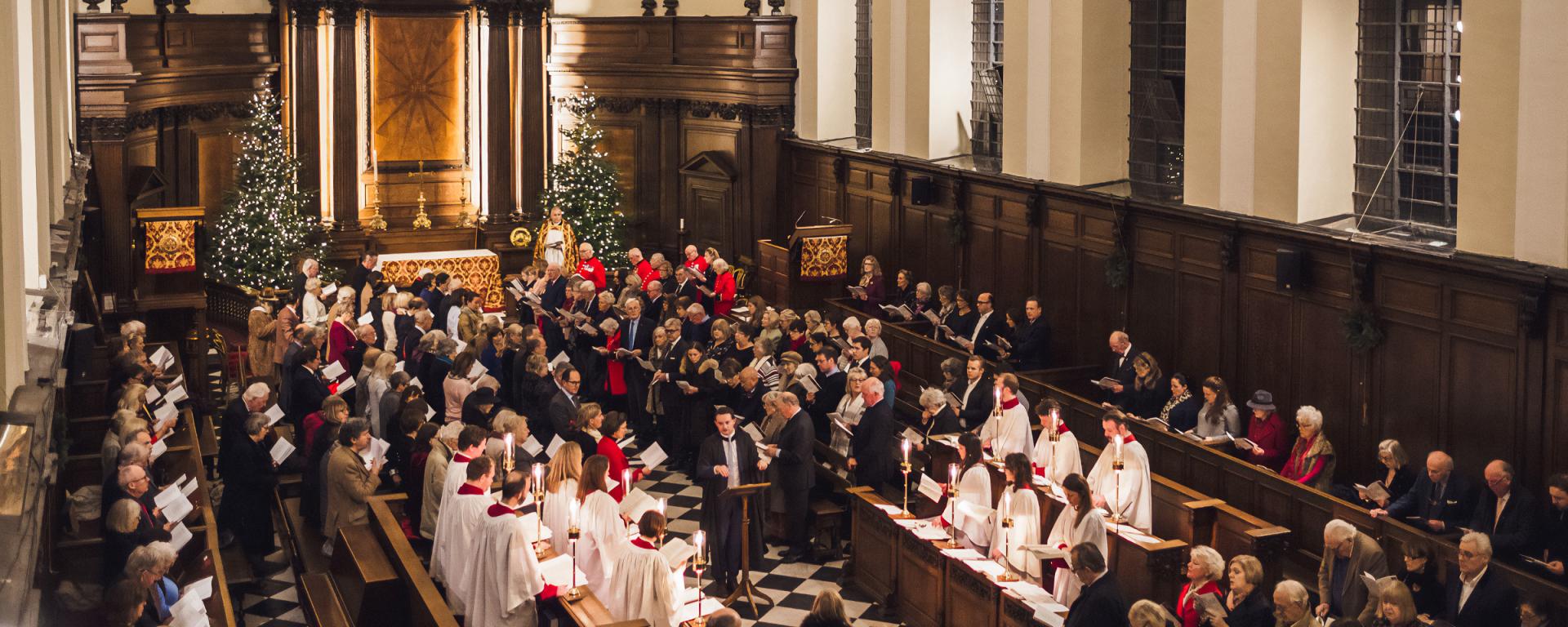 Christmas Carol Service Wren Chapel - Royal Hospital Chelsea