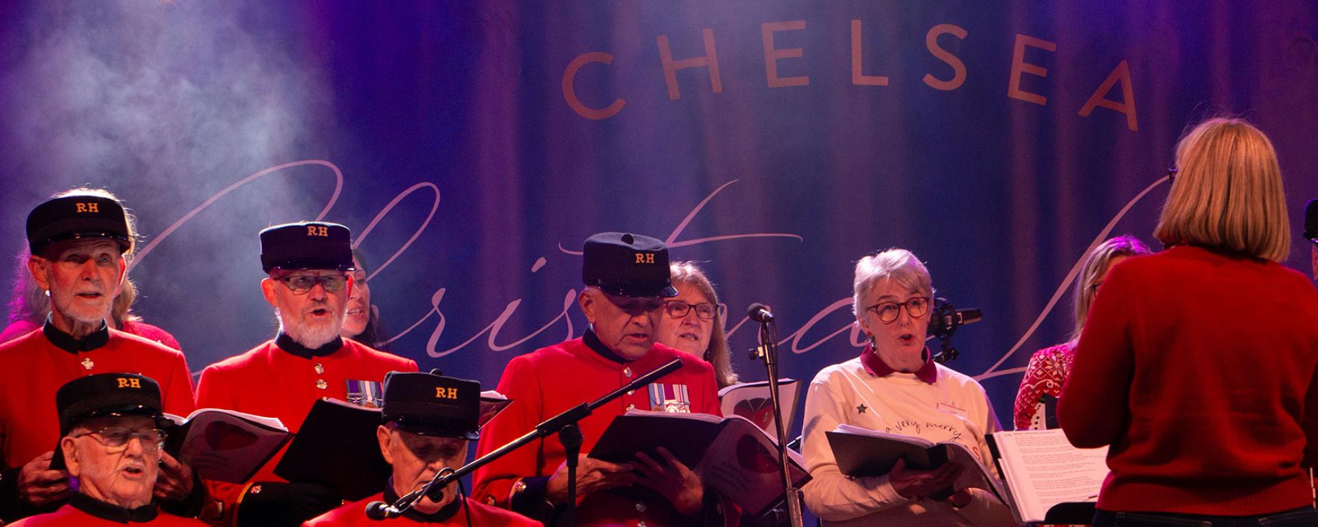 Christmas carols with the Chelsea Pensioner Choir 