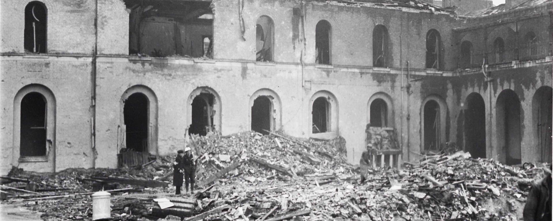 Governor's Lecture Series - bombing of the Soane Infirmary