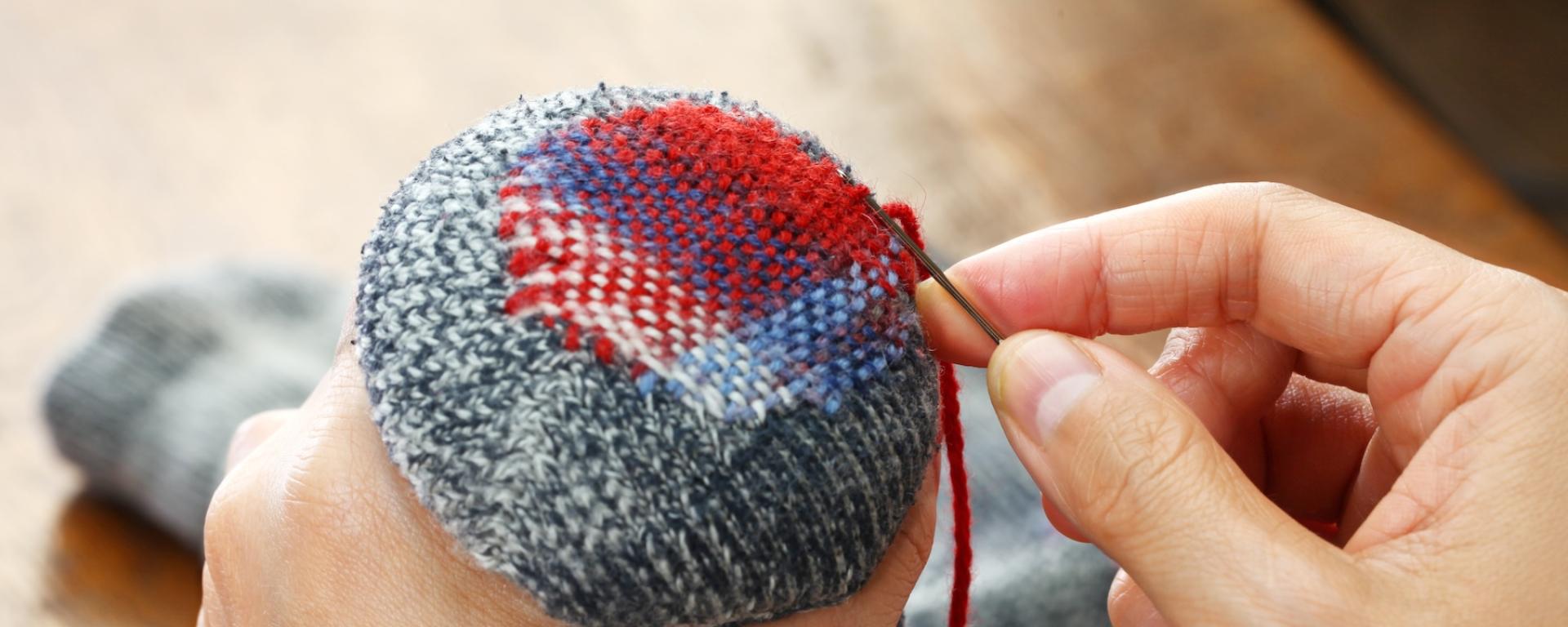 Sock Darning Workshop at The Royal Hospital Chelsea