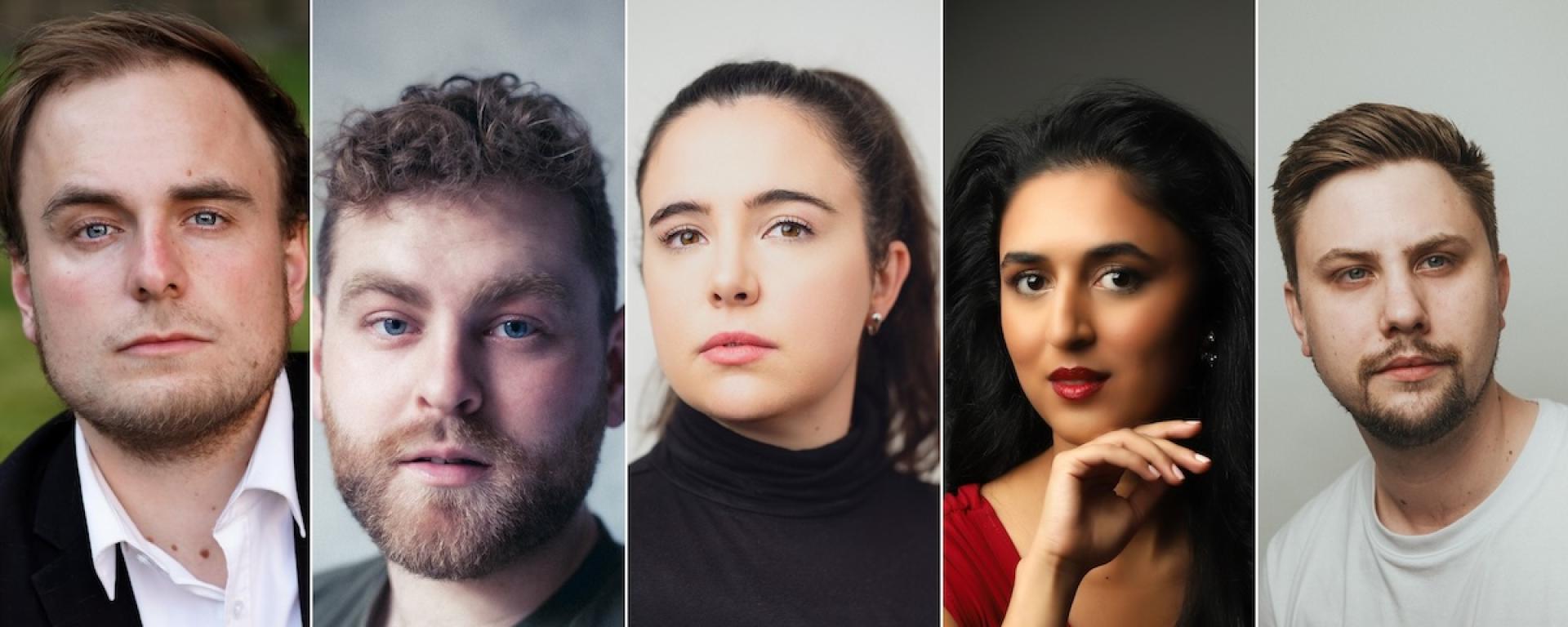Opera Performers profile headshots for A Night of Opera at the Royal Hospital Chelsea