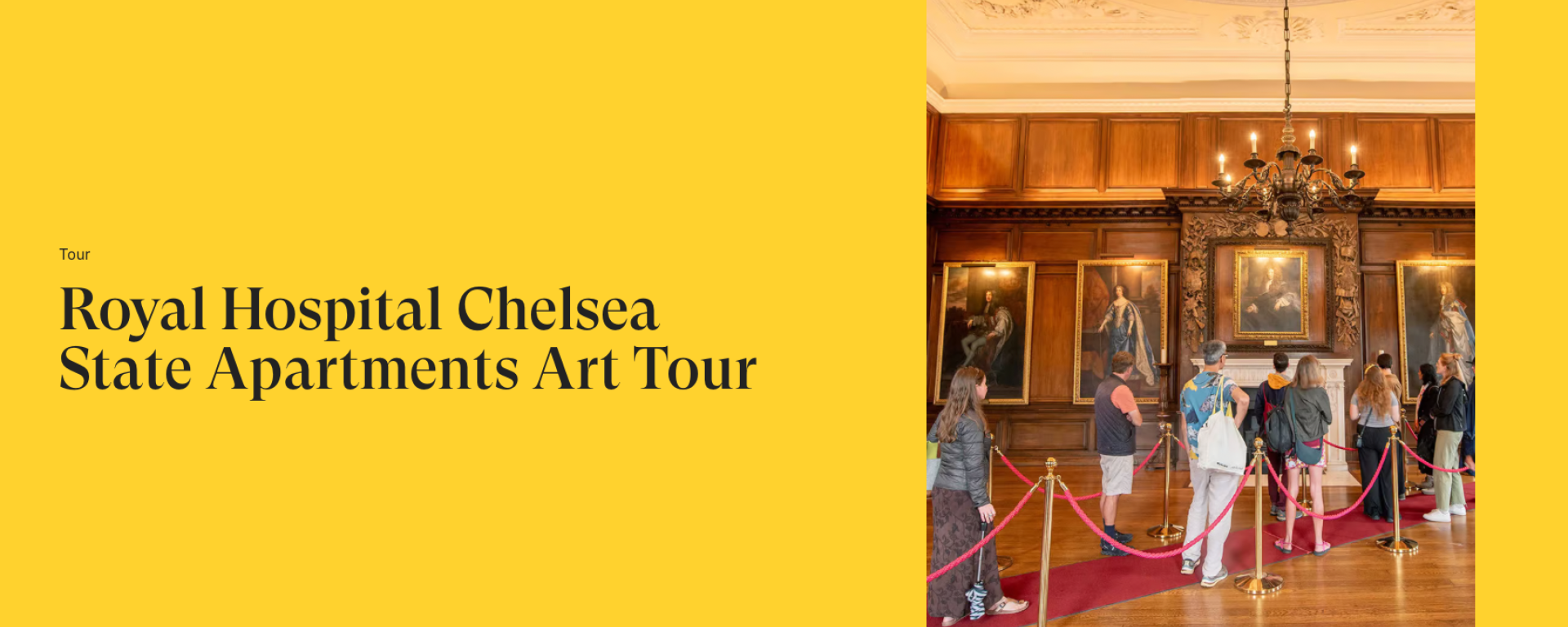 Royal Hospital Chelsea State Apartments Art Tour