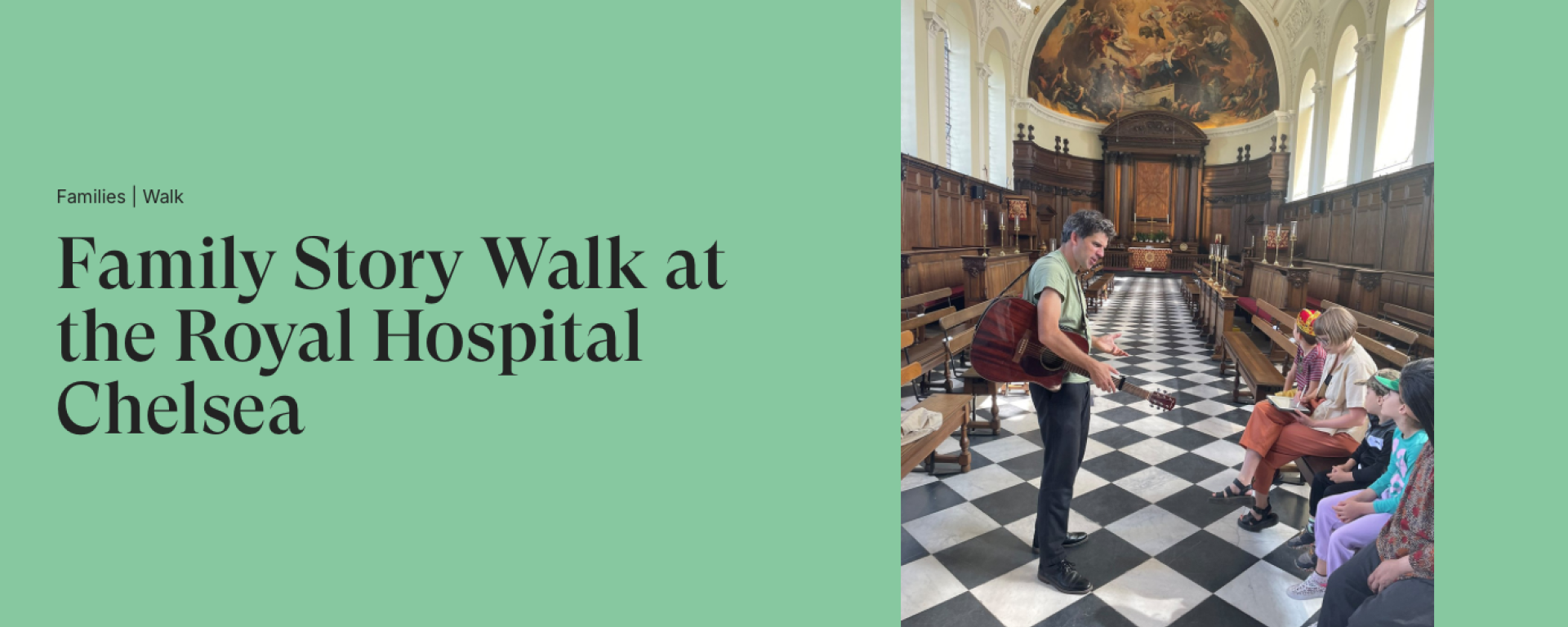 Tour: Family Story Walk at the Royal Hospital Chelsea - Chelsea History Festival