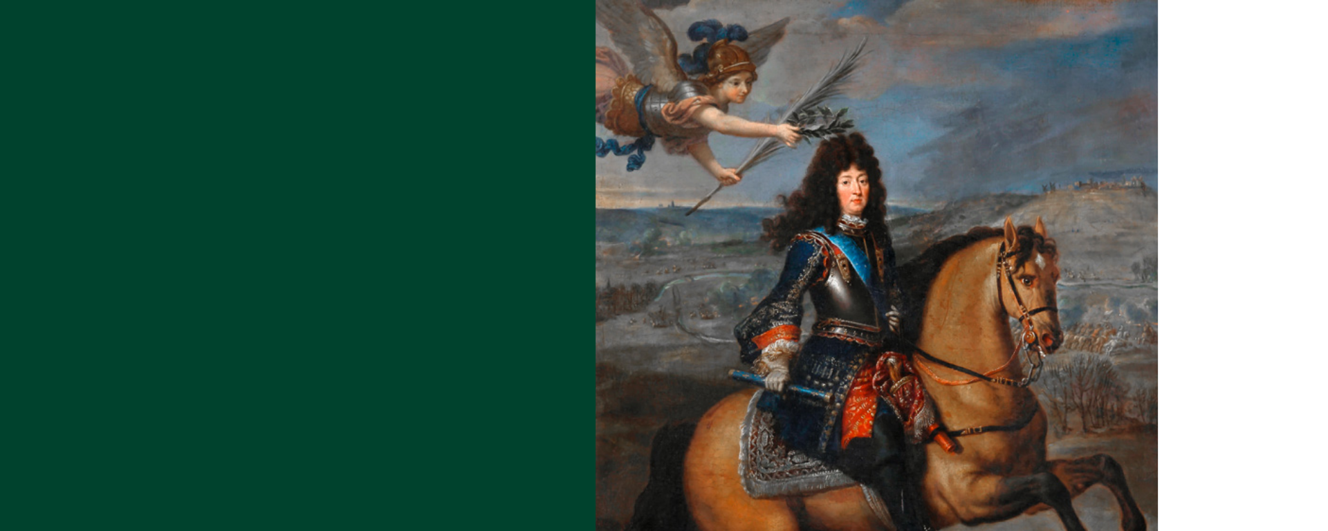 An image of king louis XVI on a horse