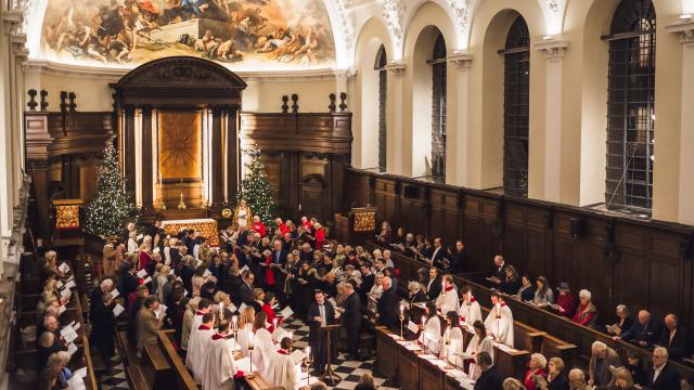 Christmas Carol Service Wren Chapel - Royal Hospital Chelsea