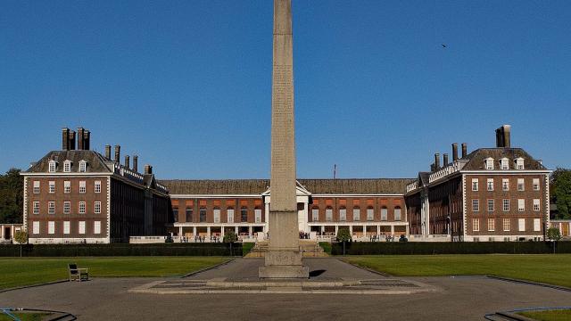 Chillianwallah Obelisks at the Royal Hospital Chelsea