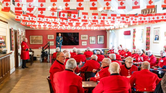 Royal Hospital Chelsea Hosts 11th Annual Canadian Pancake Breakfast