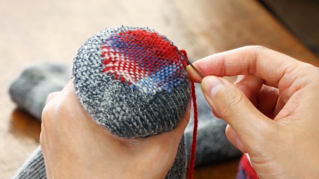 Sock Darning Workshop at The Royal Hospital Chelsea