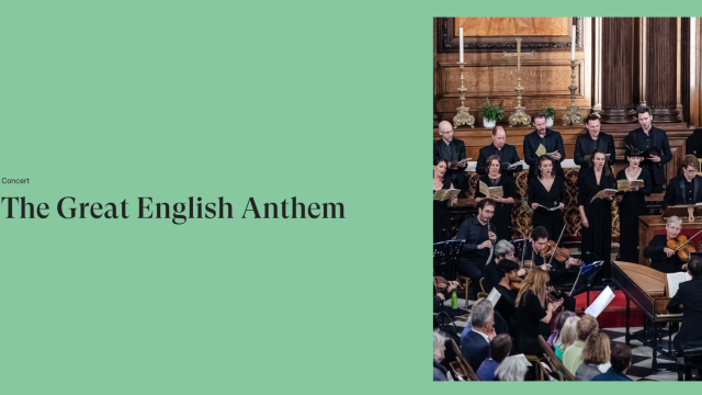 Concert: The Great British Anthem - Chelsea History Festival