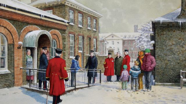 View of college court