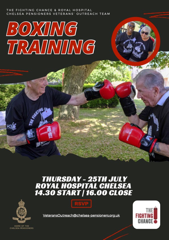 The Fighting Chance - Chelsea Pensioners Veterans Outreach Boxing Training